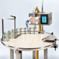 FMZ Drehteller 80 cm – Automatisierte Glaspositionierung für professionelle Honigabfüllung